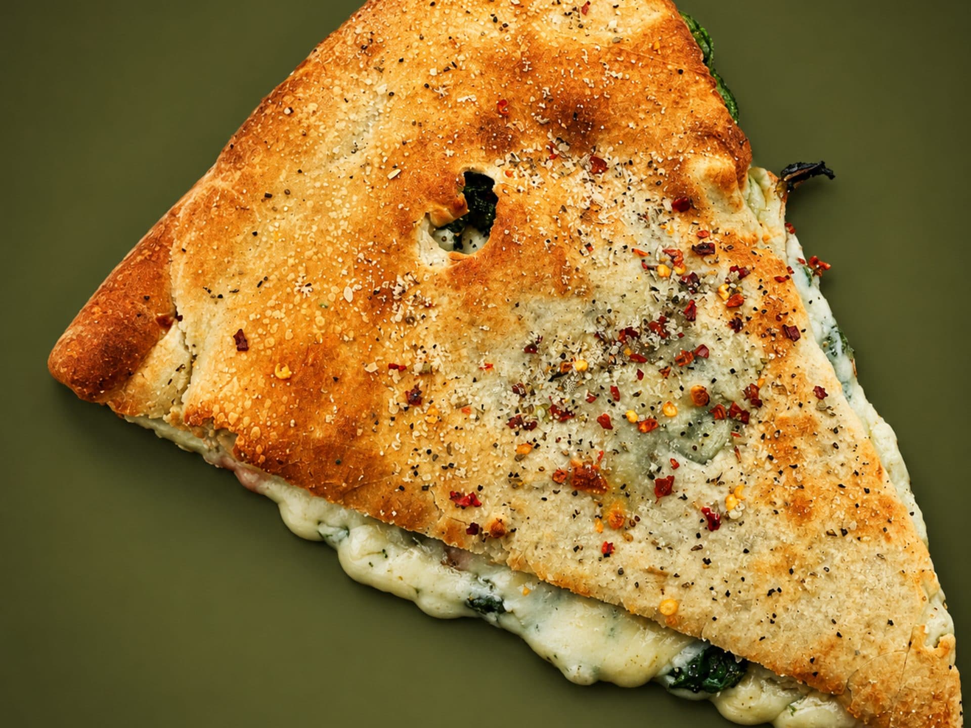 Spinach Pie Slice